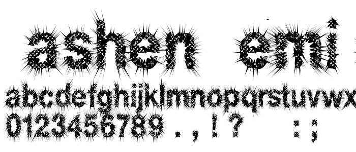 mashen Semi-expanded Bold font